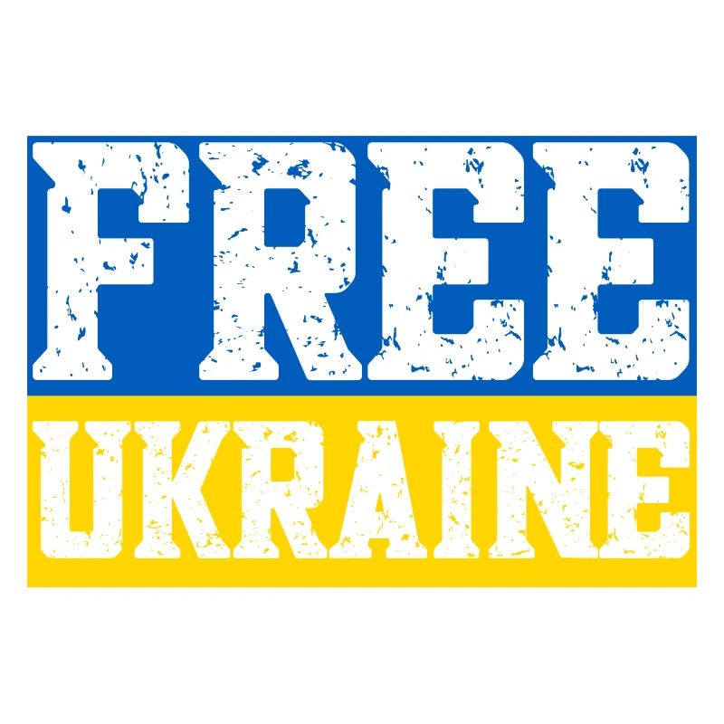 Free Ukraine Flag