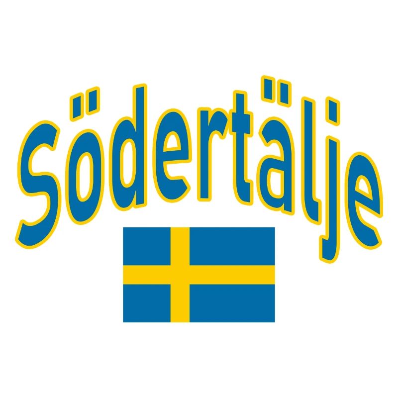 Södertälje schweden flagge