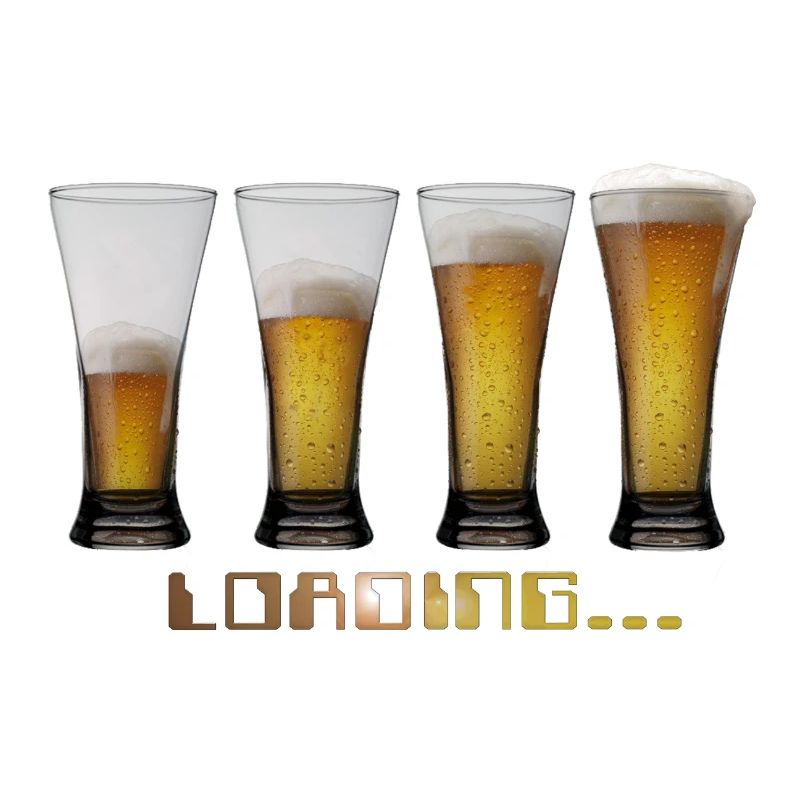 shirt loading beers by CustomStyle