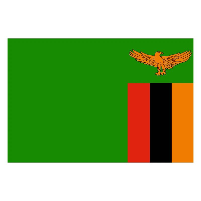 Sambia Flagg