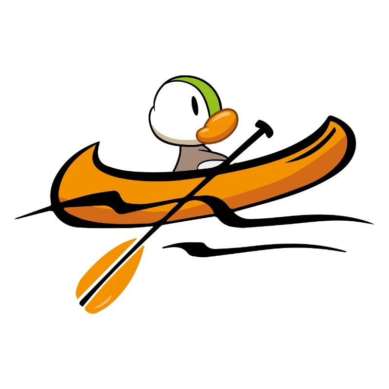 Canoe-duck