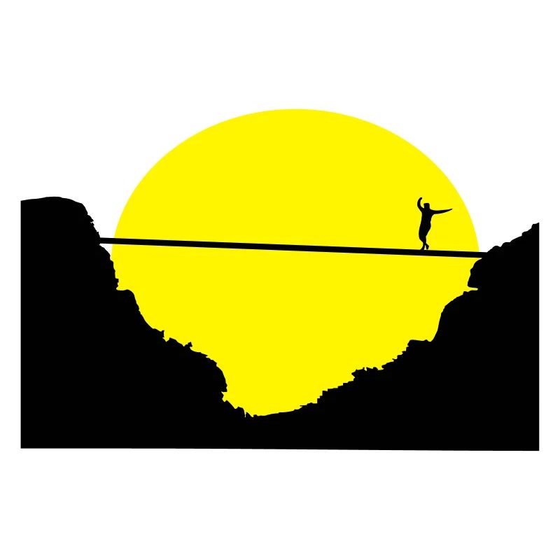 Slacklining, Highline