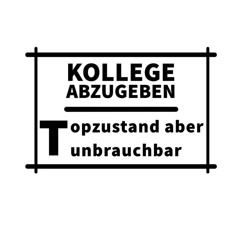 Kollege abzugeben