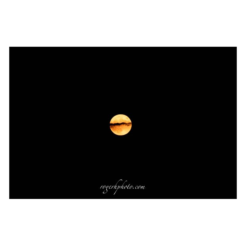 Vollmond mit Wolke
