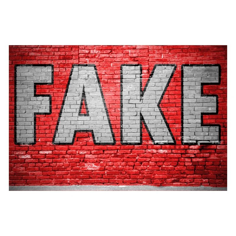 Faux graffiti de mur de briques