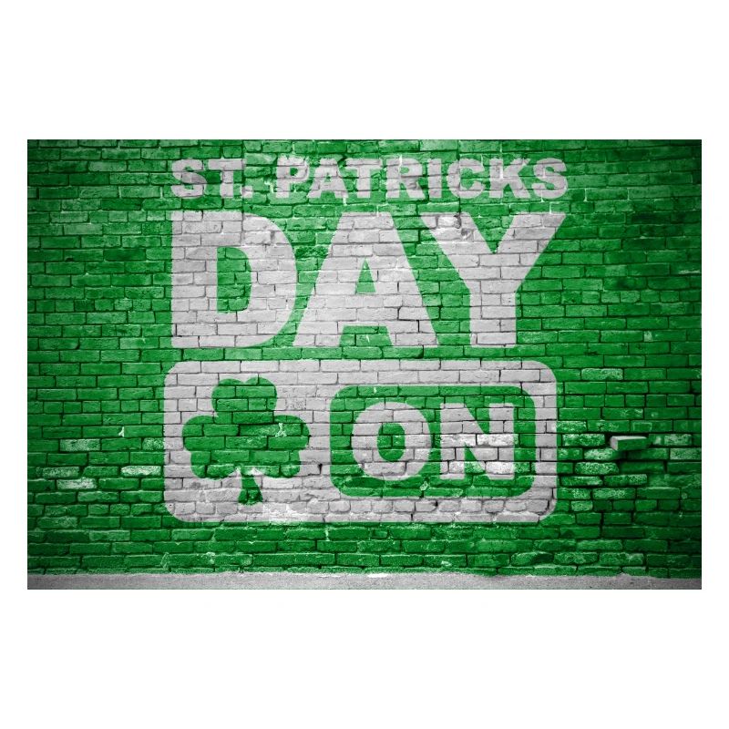La Saint-Patrick est ouverte ! Graffiti
