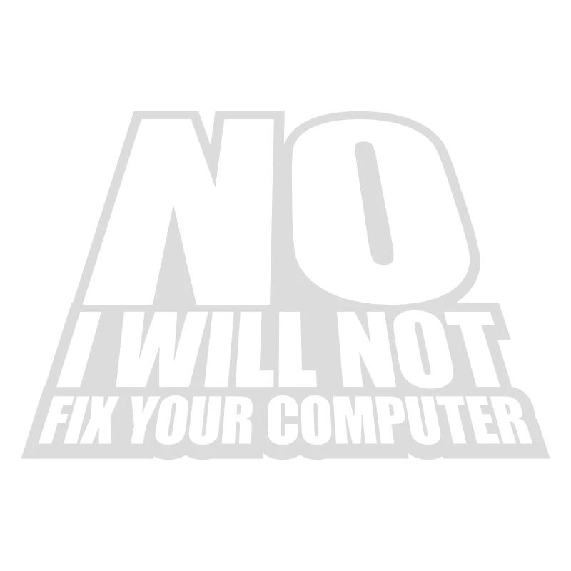 not fix your computer