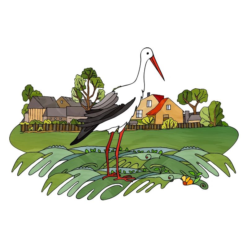 Oiseau cigogne