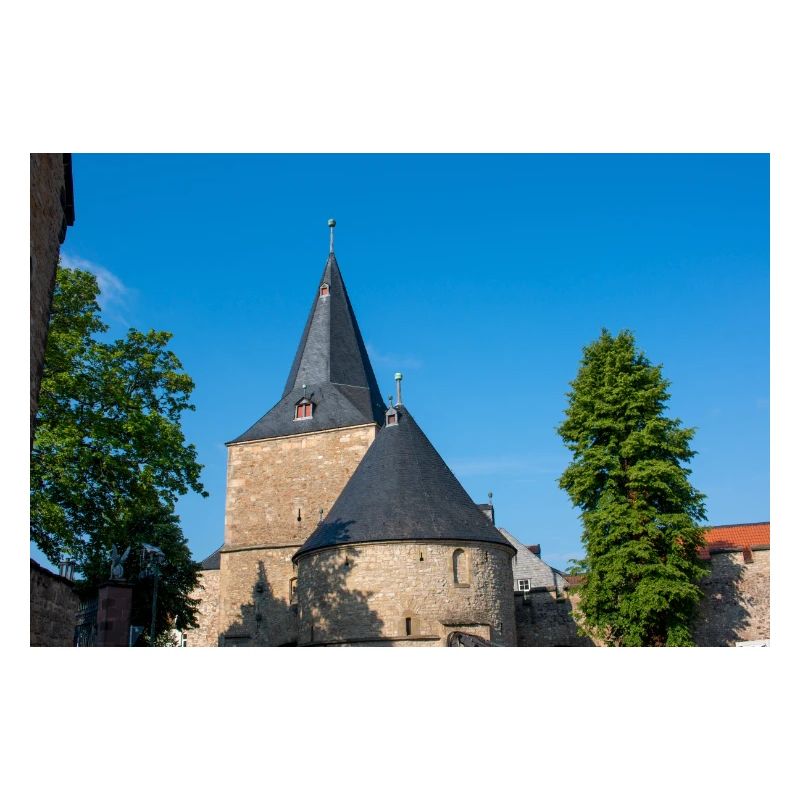 big historical gate (Breites Tor) Goslar Lower Sax