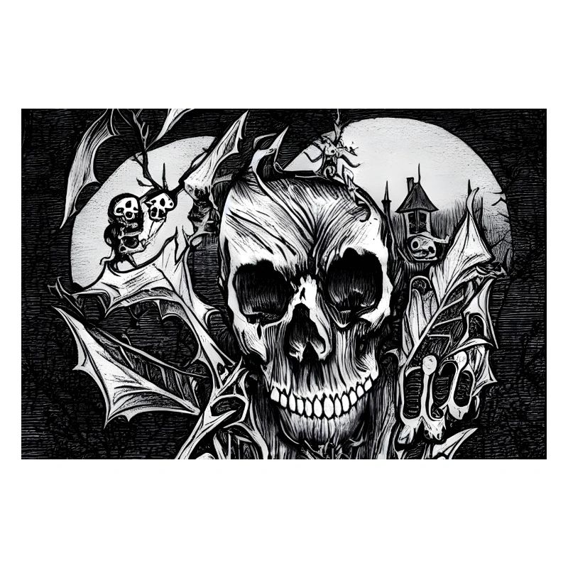 Halloween-Totenkopf