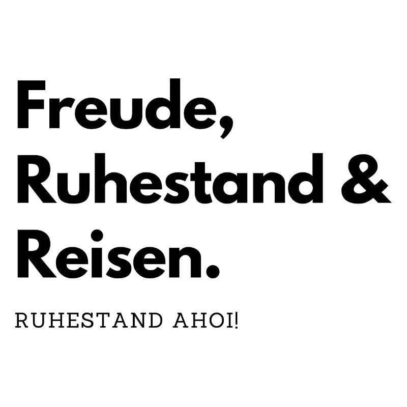 Rentner im Ruhestand