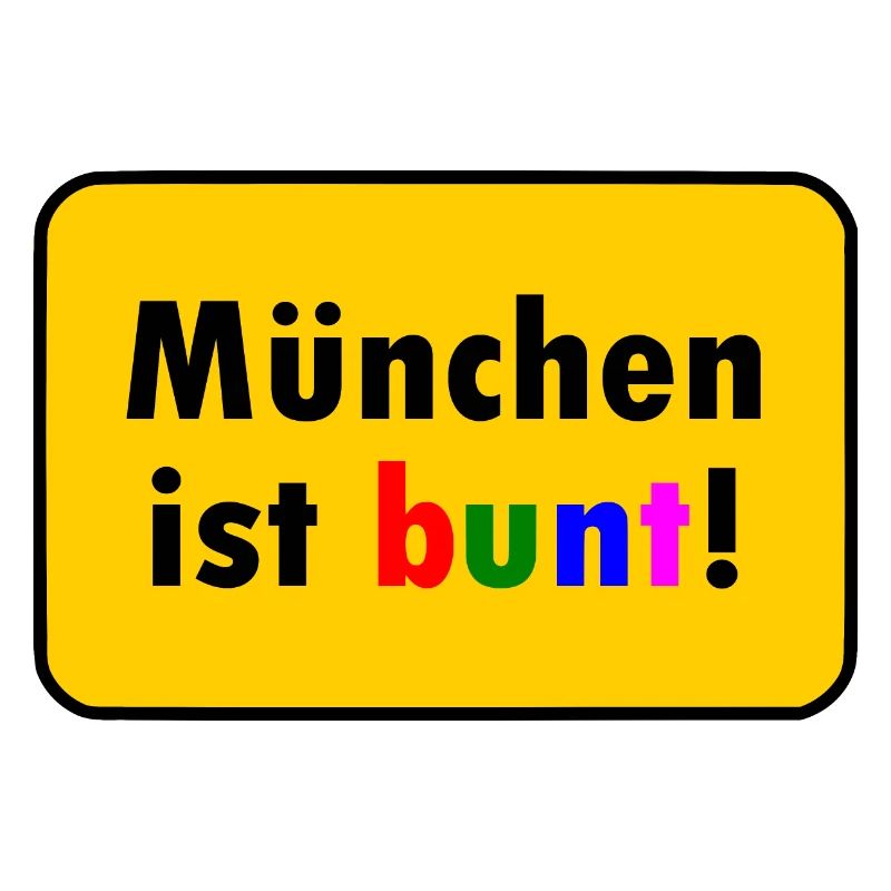 München ist bunt