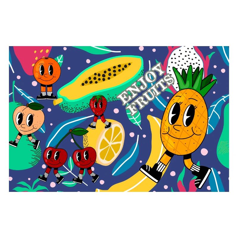 Enjoy Fruits - Sommerdesign