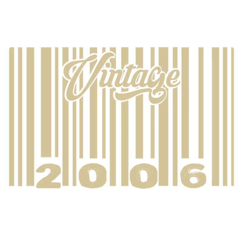 vintage 2006 Barcode 2006: Year 2025.