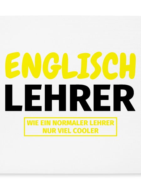 Englischlehrer Geschenk