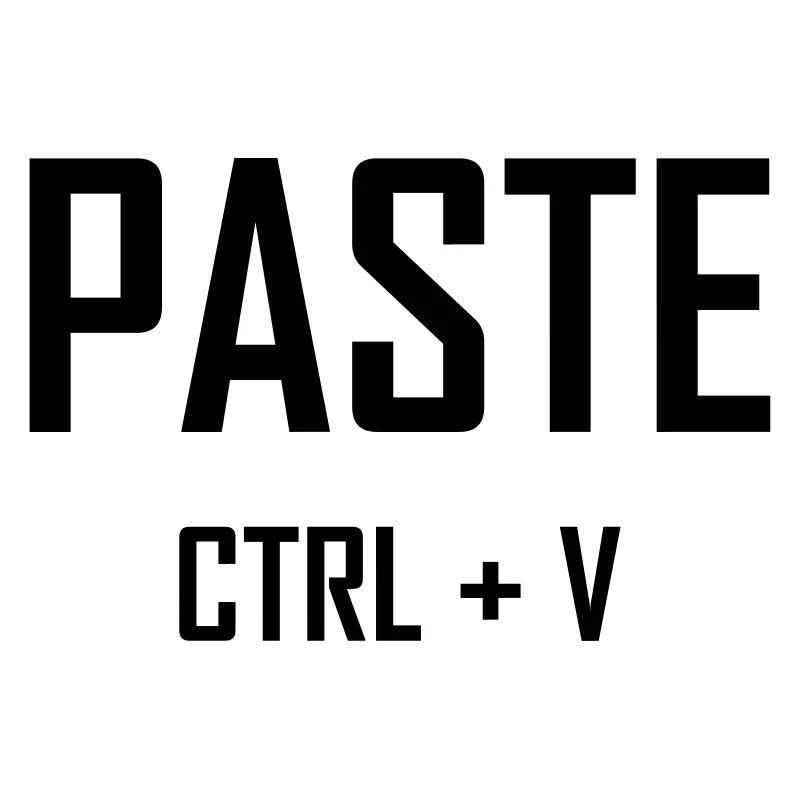 Paste Ctrl V - Father Son Shirt