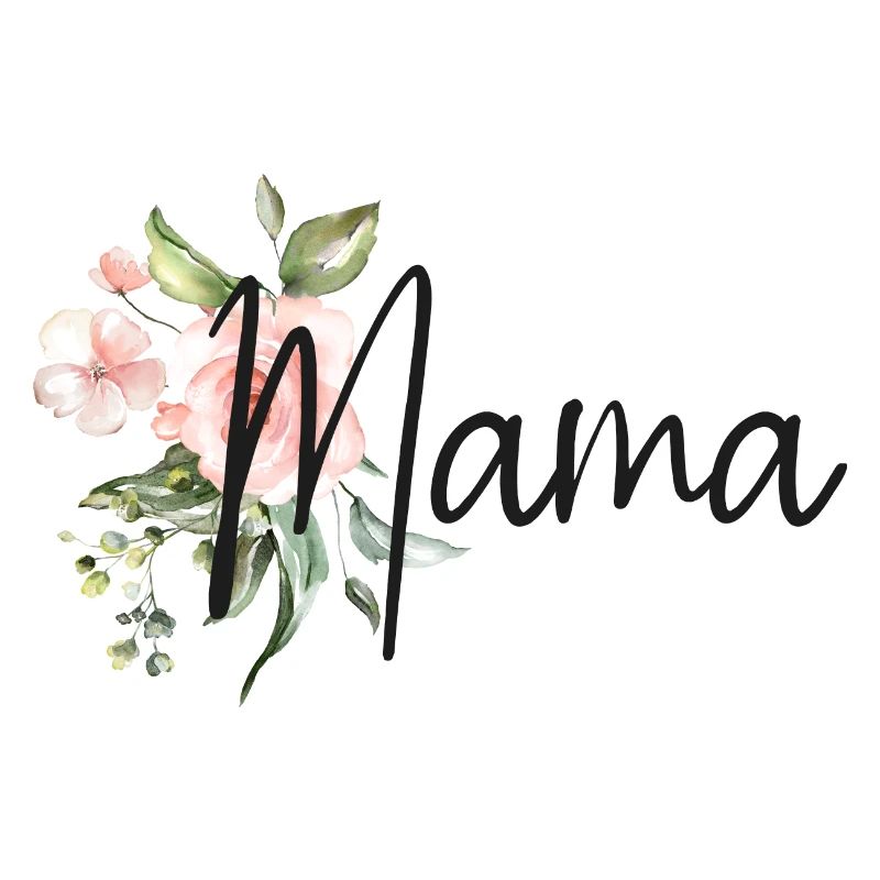 Mama Blumendruck
