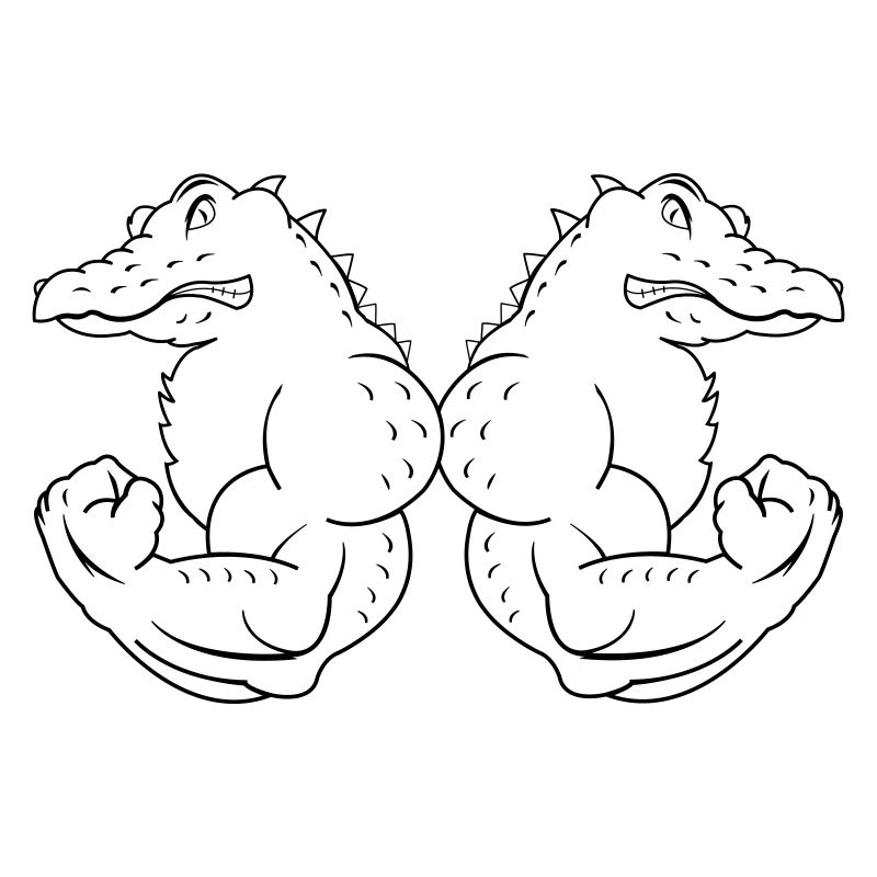 strong crocodiles
