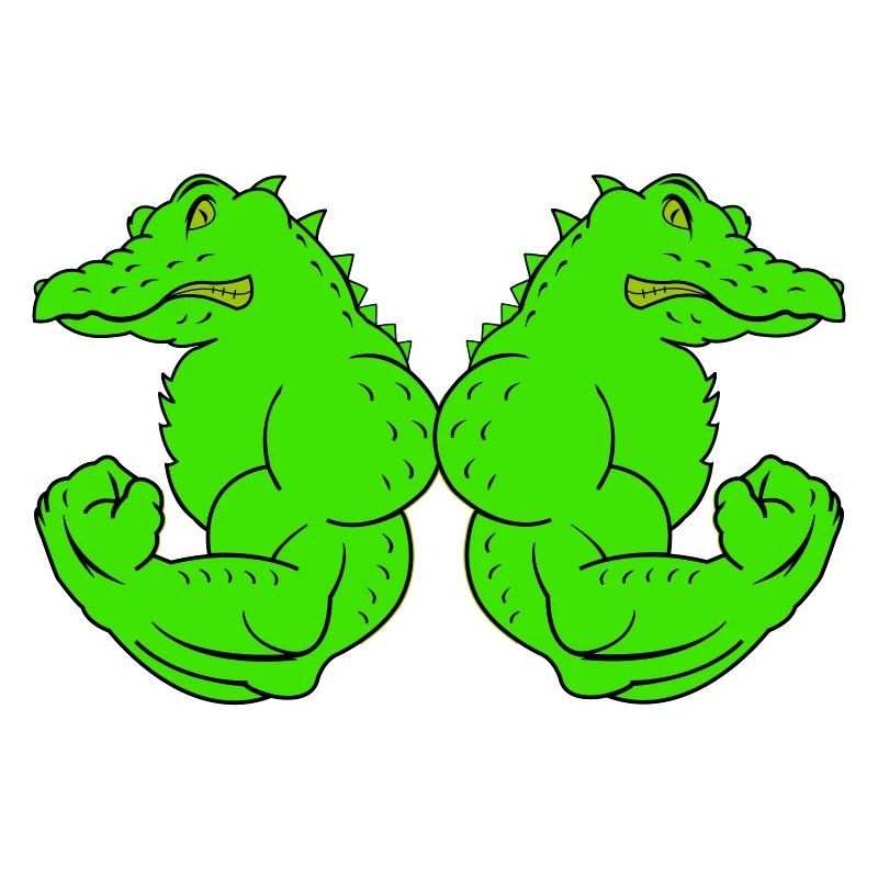 strong crocodiles