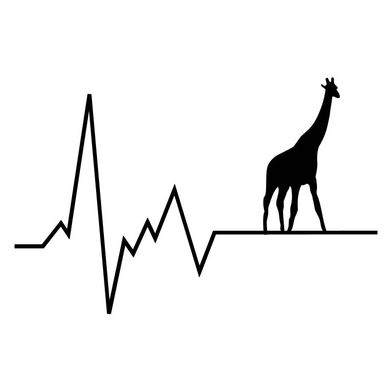 Herzschlag Giraffe