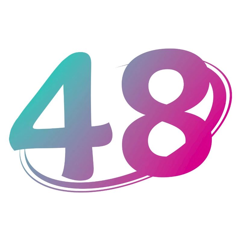 Number 48 multicolor