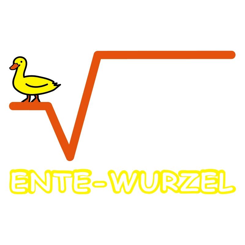 Ente Wurzel Farbig