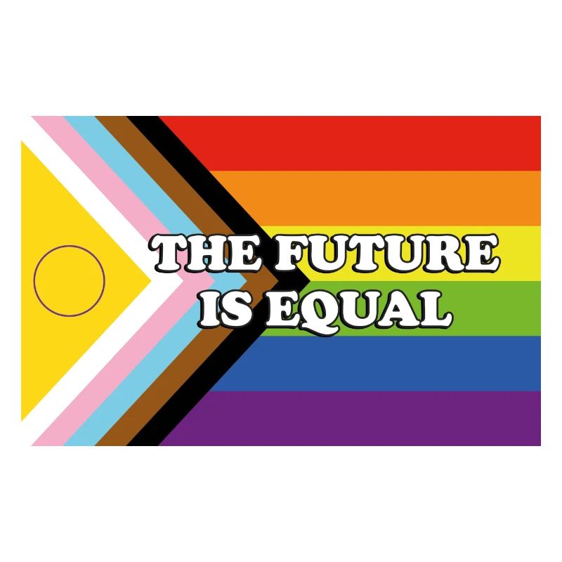 Fierté inclusive Progrès Drapeau L’AVENIR EST ÉGAL