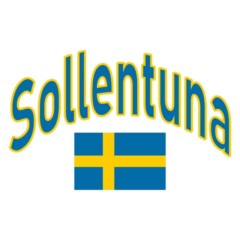 Sollentuna schweden flagge