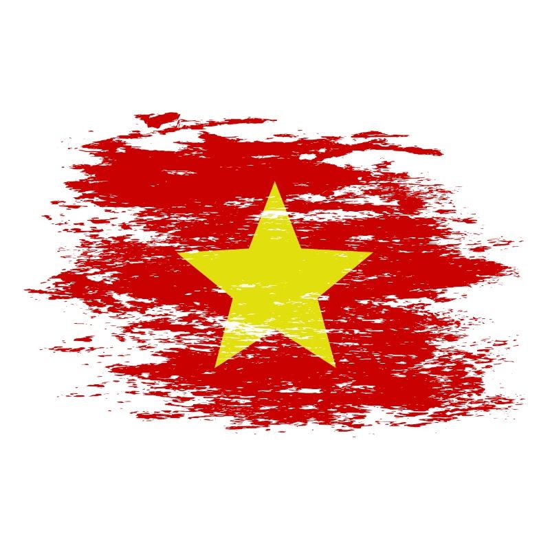 Vietnam Flagge used