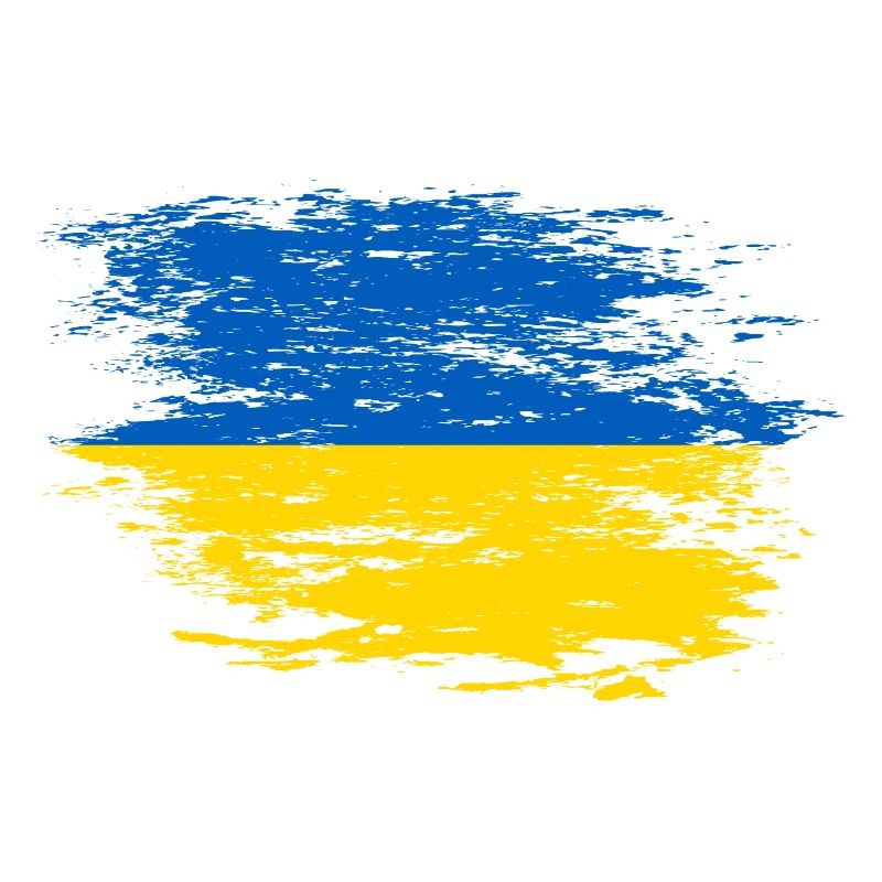 Ukraine Flagge used