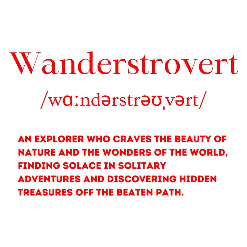 Wanderstrovert Définition randonnée introvertie