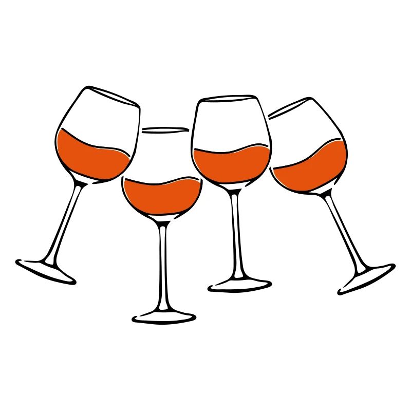 rotwein glaeser anstossen