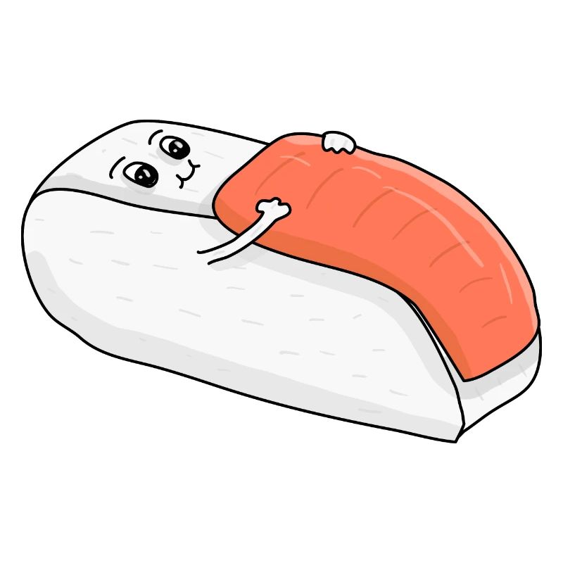 Schlafendes Sushi