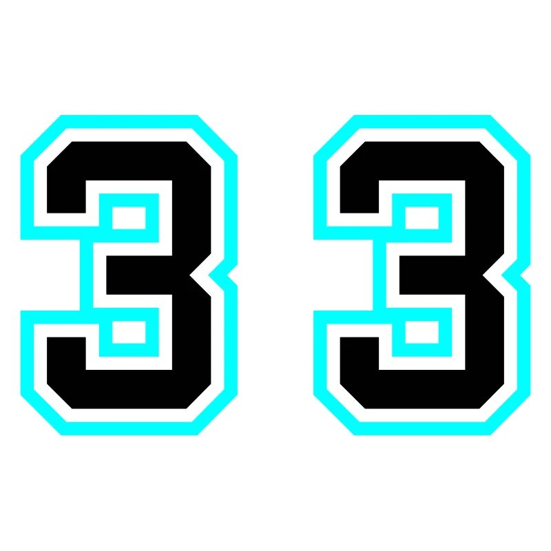 33 Zahl symbol