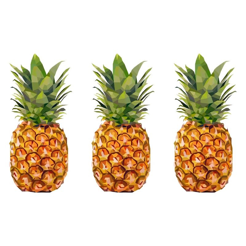 drei Ananas