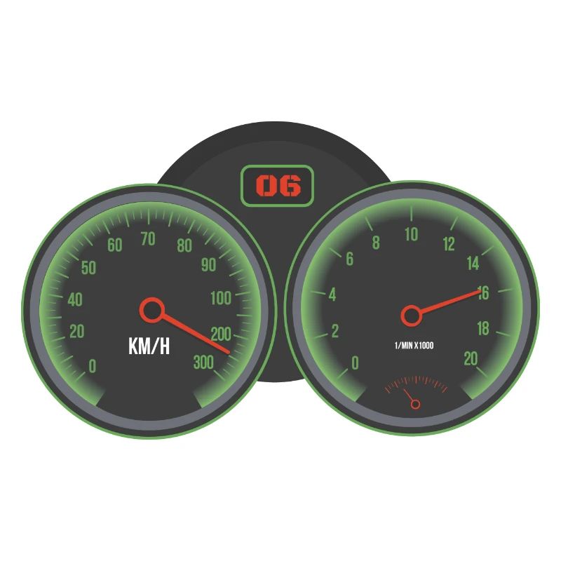 Motorrad Tachometer