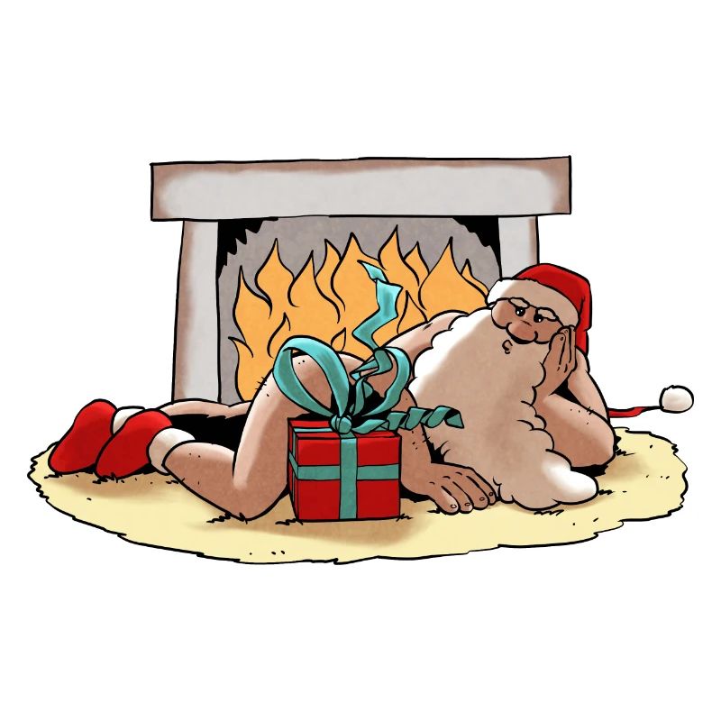 Lasziver Weihnachtsmann