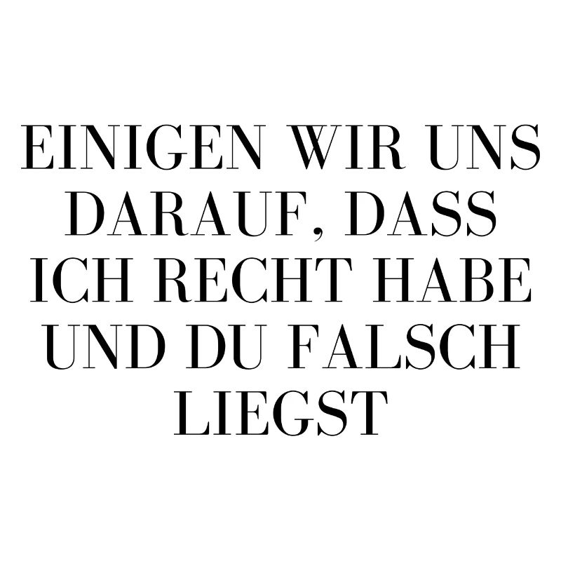 Ich habe recht