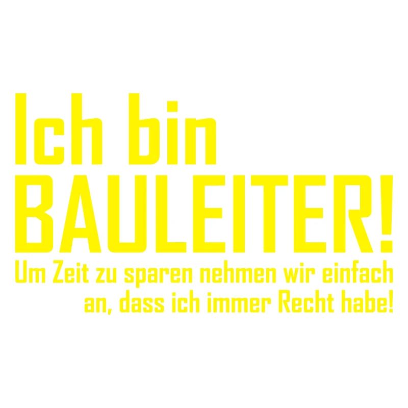 ich bin bauleiter