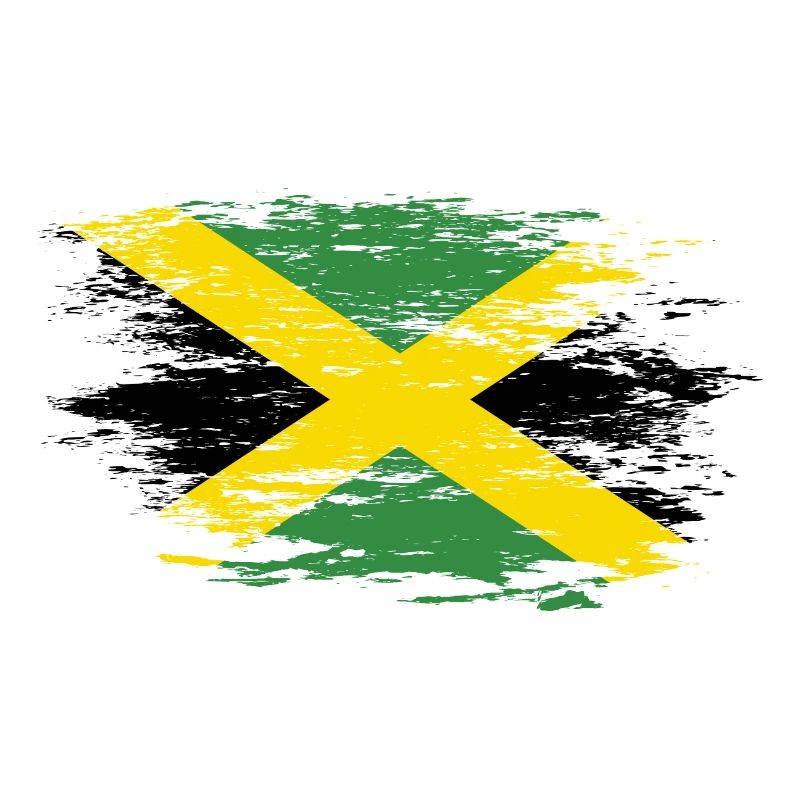 Jamaika Flagge used