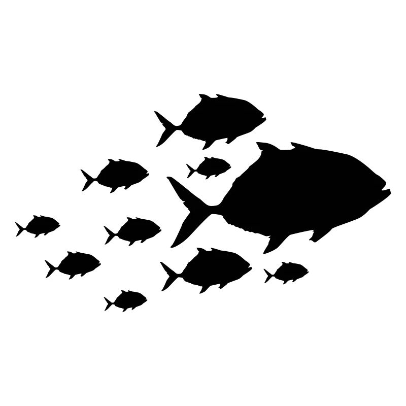 fisch piranha silhouette