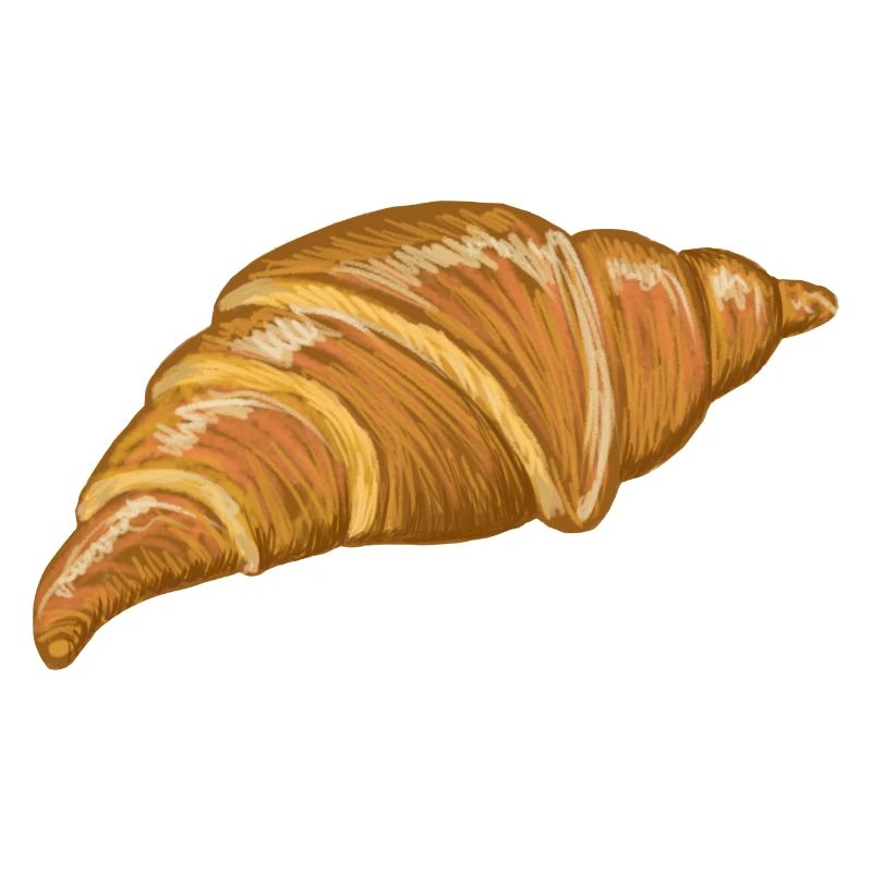 Französisches Croissant