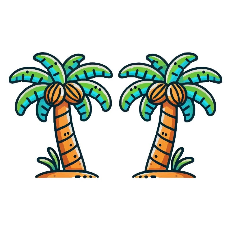 Palm trees