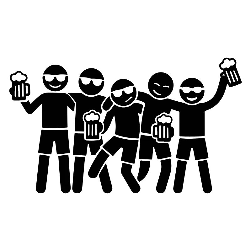 Party Urlaub Gruppe