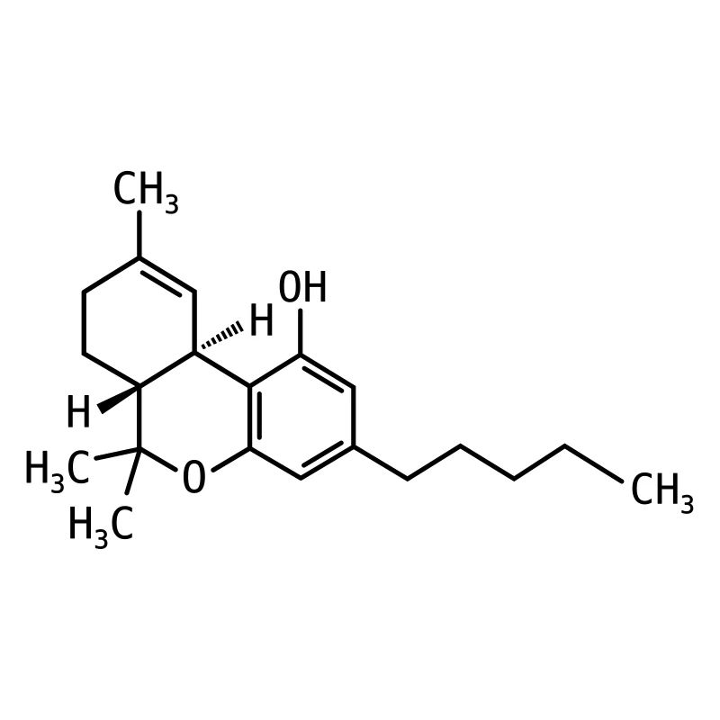 THC Strukturformel