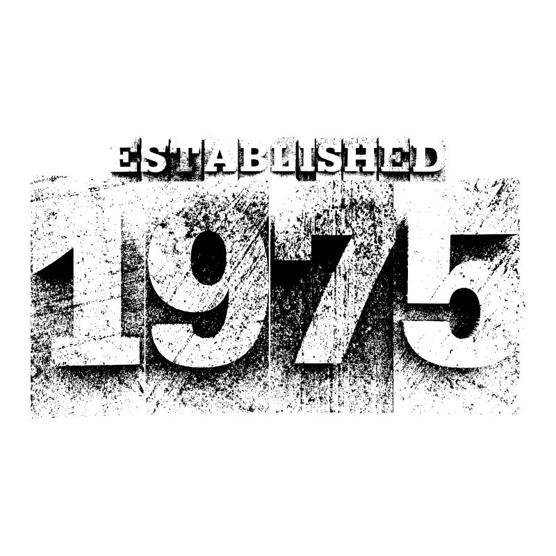 established 1975 (black)
