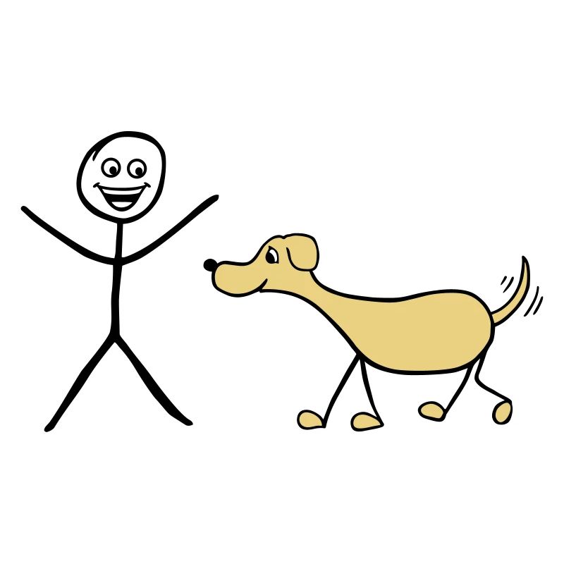 Ich und Hund