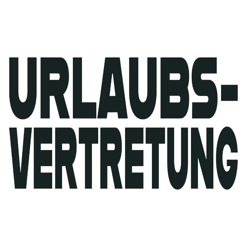Urlaubsvertretung