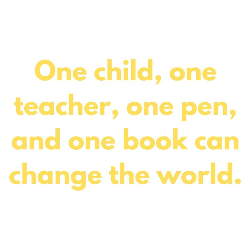 Ein Kind Ein Lehrer, ein Stift und eine Buchdose