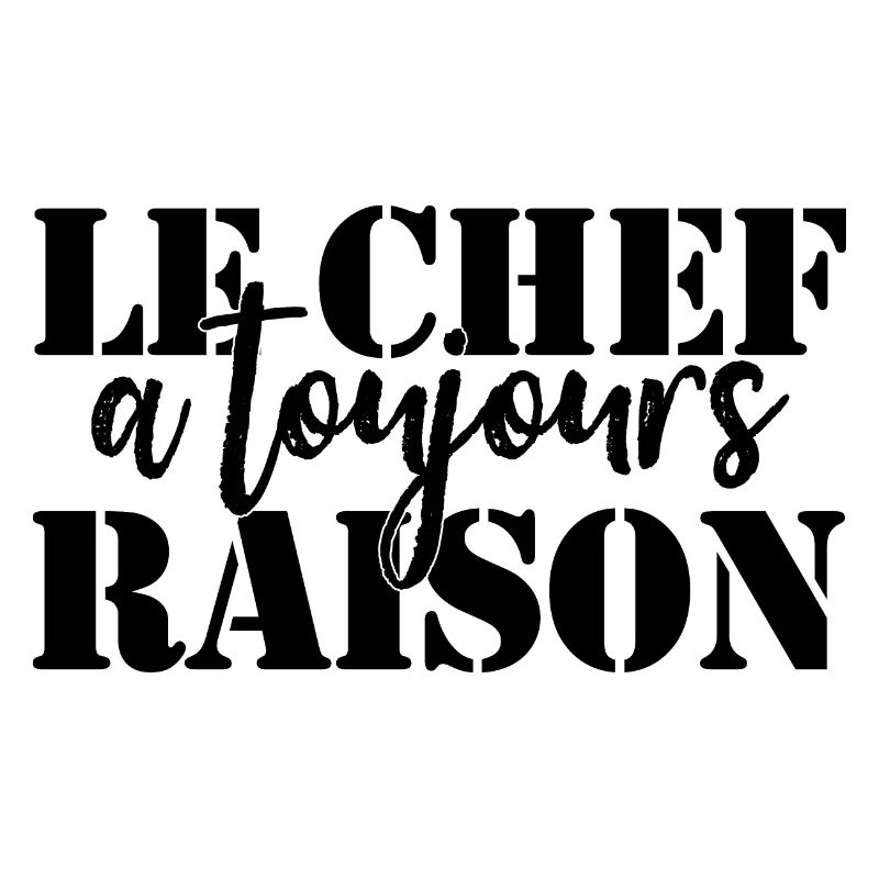 Chef is always right